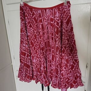 NWT Anthropologie Maeve Skirt The Valerie Pleated Midi Womens Size 4